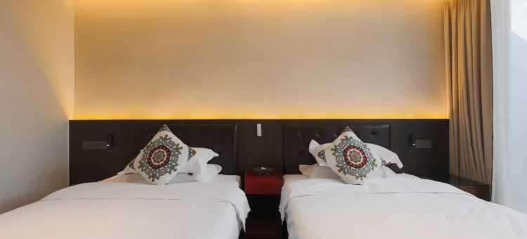 Qintai Tibetan Culture Boutique Hotel Чънду Екстериор снимка